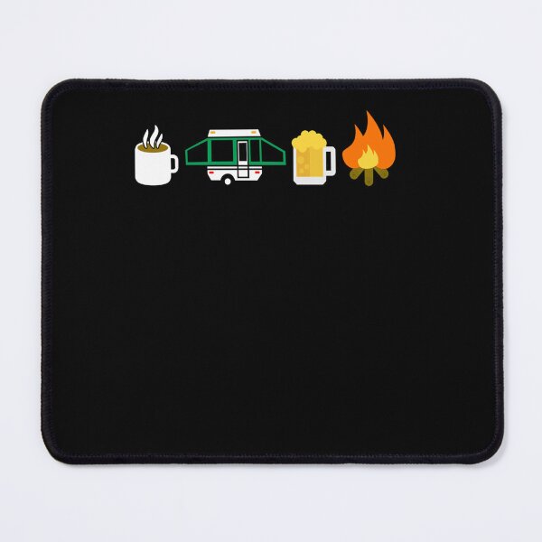 Item preview, Todays Agenda Camping Coffee Pop Up Camper Beer Campfire designed and sold by Alice12Trainorx.