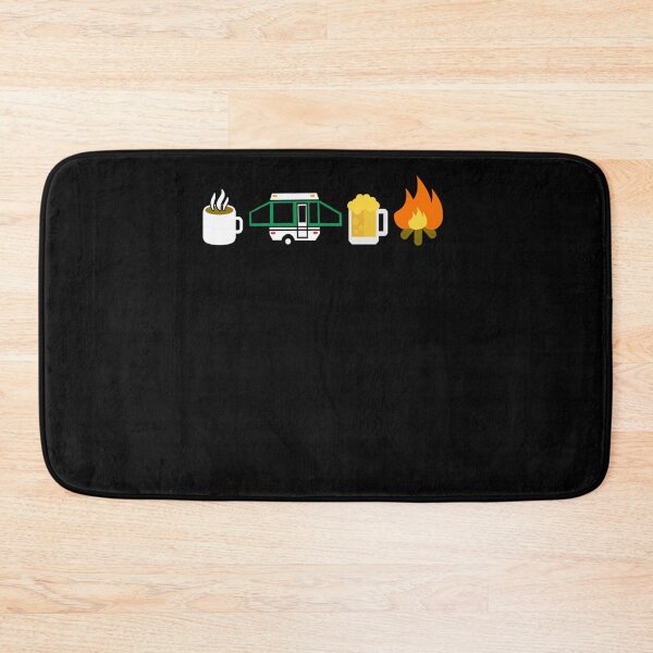 Item preview, Todays Agenda Camping Coffee Pop Up Camper Beer Campfire designed and sold by Alice12Trainorx.