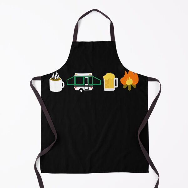 Item preview, Todays Agenda Camping Coffee Pop Up Camper Beer Campfire designed and sold by Alice12Trainorx.