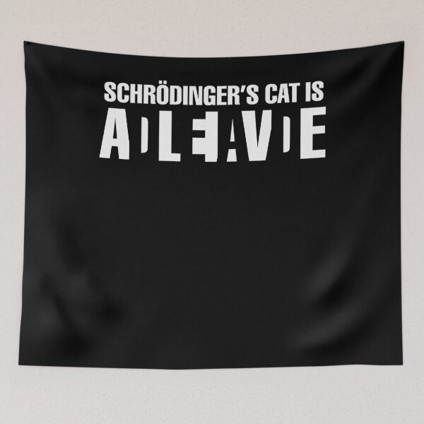 Item preview, Schrodingers cat is alive or dead Essential designed and sold by JohnAlfonso47.