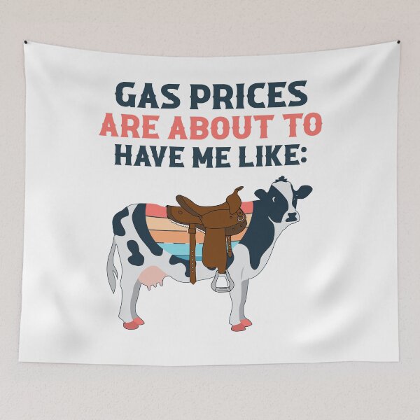 Item preview, Gas Prices Are About To Have Me Like Saddling Up My Cow designed and sold by Emionalk1092.
