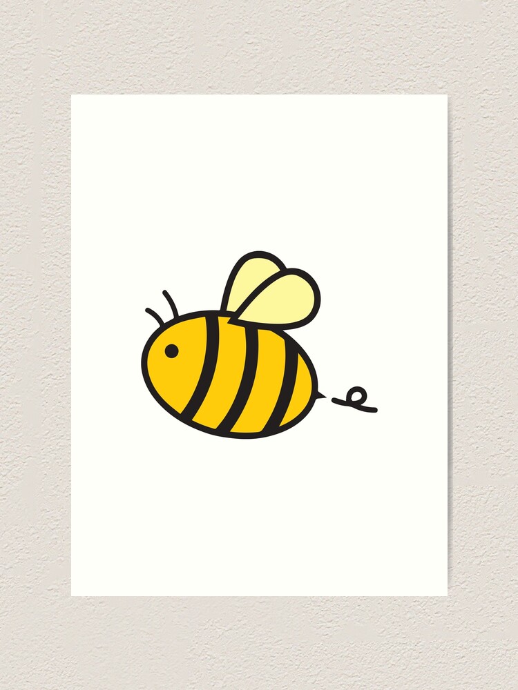 Cute Kawaii Happy Funny Honey Bee sleep - Stock Illustration [74496321] -  PIXTA