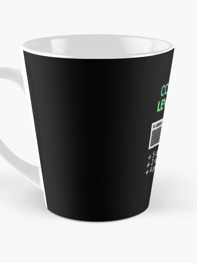 Thumbnail 3 of 4, Coffee Mug, Coding LEVEL UP! designed and sold by findingNull.