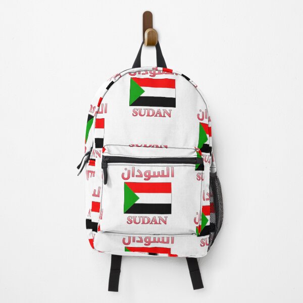 Item preview, Sudan Flag السودان Arabic & English WordArt Cool designed and sold by Amazing Arts Designs.