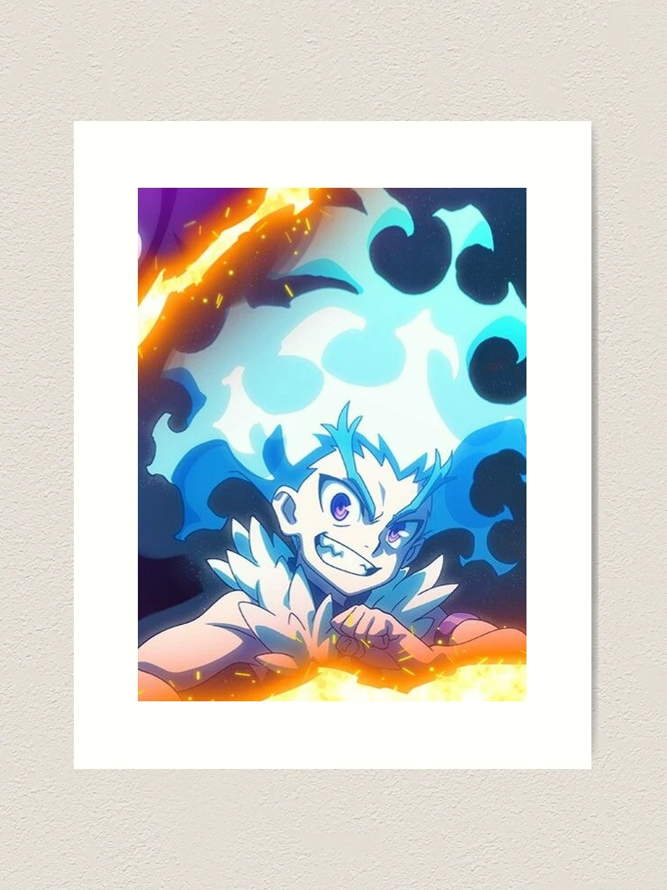 Lui Shirosagi Ästhetischer Ausdruck Beyblade Burst Kunstdruck