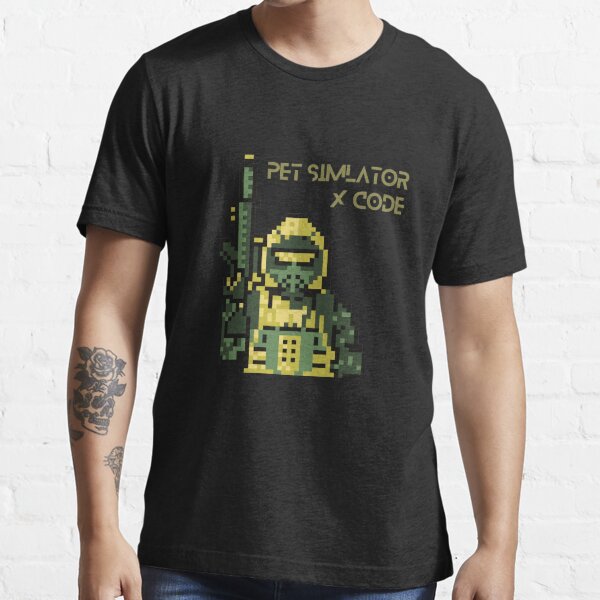 Pet Simulator X Codes Logo Design Unisex T-Shirt – Teepital – Everyday New  Aesthetic Designs