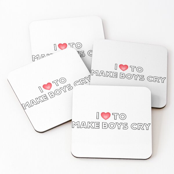 Item preview, I Love To Make Boys Cry designed and sold by Designtea.