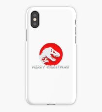 Jurassic Merry Christmas iPhone Case