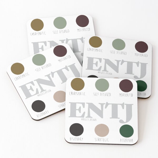 Item preview, ENTJ MBTI - The Commander designed and sold by Rigel Bergonio.
