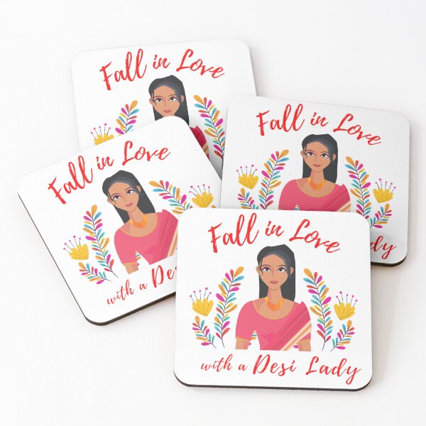 Item preview, Fall in Love with a Desi Lady designed and sold by SAVV-Y.