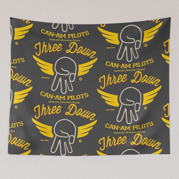 Item preview, Three Down Can-Am Pilots Logo designed and sold by Julio Aburto.