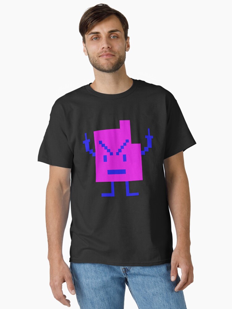 Thumbnail 1 of 7, Classic T-Shirt, aqua teen hunger force mooninites designed and sold by myShirtStorez.