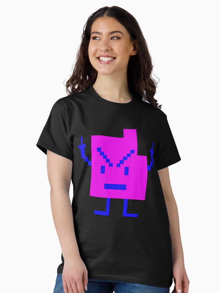 Thumbnail 2 of 7, Classic T-Shirt, aqua teen hunger force mooninites designed and sold by myShirtStorez.