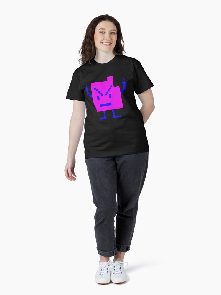 Thumbnail 4 of 7, Classic T-Shirt, aqua teen hunger force mooninites designed and sold by myShirtStorez.
