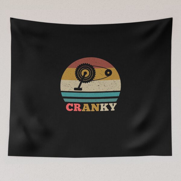 Item preview, Cranky Vintage Sun Funny Bicycle Lovers Cycling Coolest Vintage Sun Features Cycling Essent designed and sold by madisonbau.