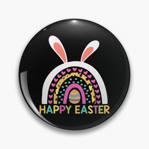 Item preview, Happy Easter Day Rainbow Leopard Cute Easter Bunny designed and sold by Urlan.