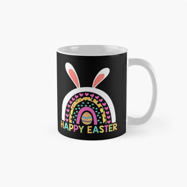 Item preview, Happy Easter Day Rainbow Leopard Cute Easter Bunny designed and sold by Urlan.