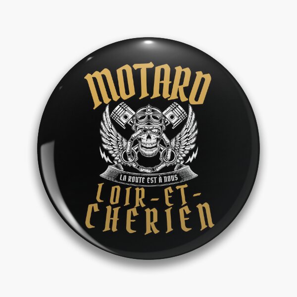 Item preview, Loire-et-Cher Biker Man Birthday Gift designed and sold by RomualdGR.
