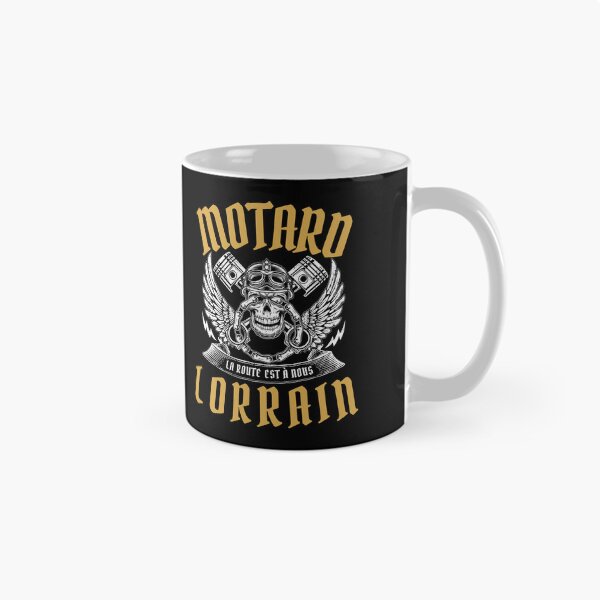Aperçu de l'œuvre Cadeau Homme Motard Lorraine anniversaire créée et vendue par RomualdGR.
