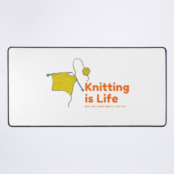 Item preview, Knitting is Life designed and sold by SAVV-Y.