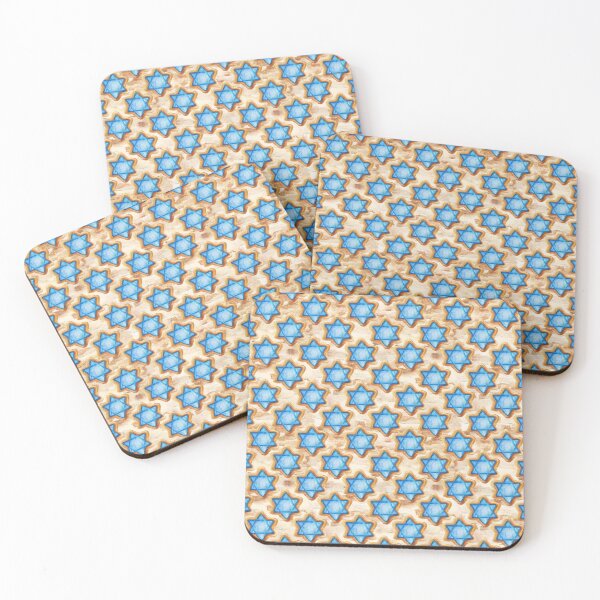 Item preview, Stars of David on Passover Matzah designed and sold by thekosherhub.