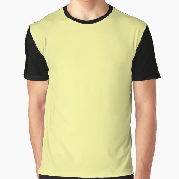 pastel yellow t shirt