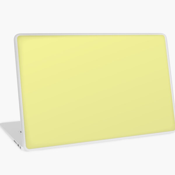 Pastel yellow shop laptop case