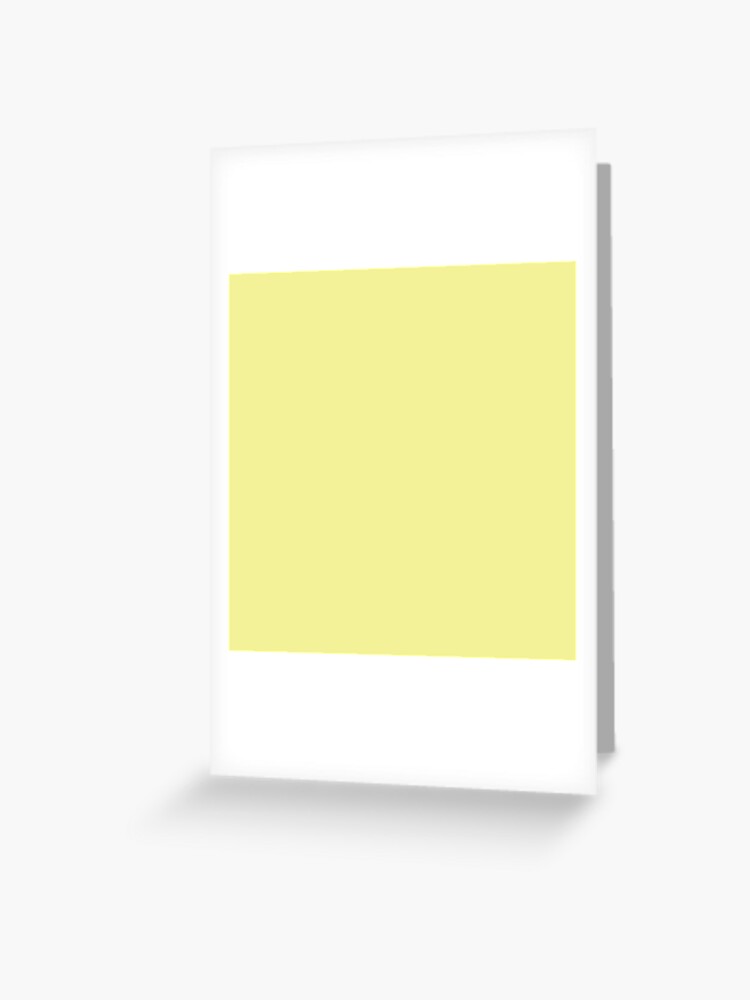 Pastel Yellow Solid Color Journal