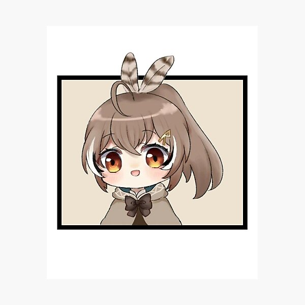 Item preview, cute girl nanashi mumei designed and sold by Rose-Ruland.