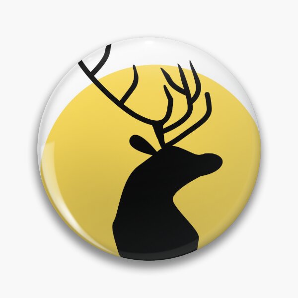 Item preview, black deer head designed and sold by Massakar.