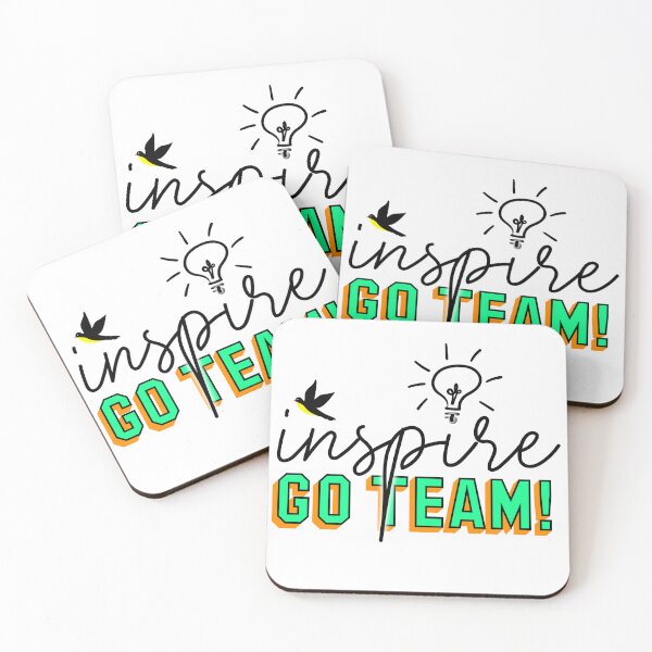 Item preview, Inspire - Go Team designed and sold by Fanatic Nerd.