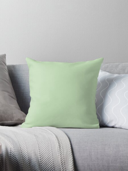 Item preview, Pastel Green / Tea Green Solid Color designed and sold by patternplaten.