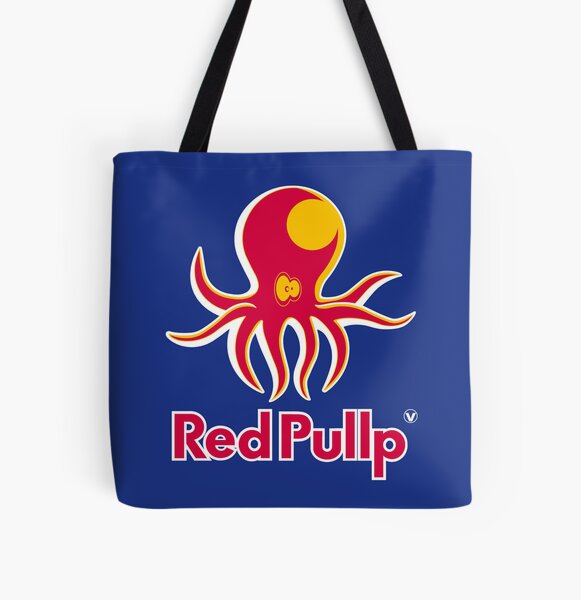 Red Pullp All Over Print Tote Bag