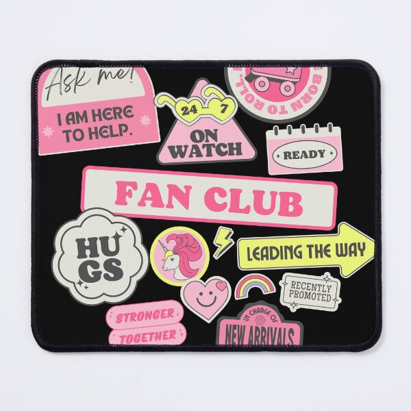 Item preview, Unicorn fan club	 designed and sold by Totalove.