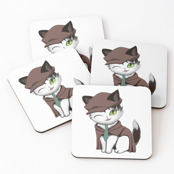 Item preview, Edogawa Ranpo Bungou Stray Dogs (Cats) designed and sold by vendigo.