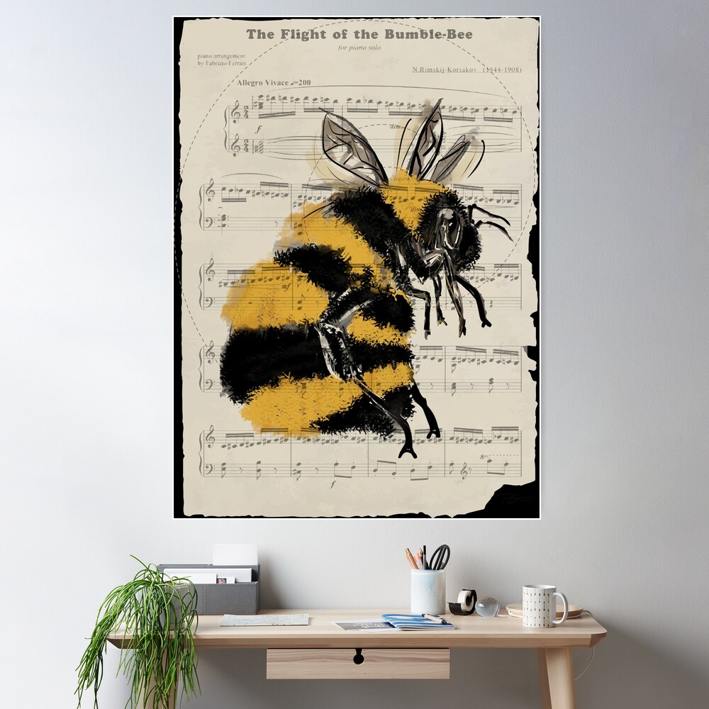 Flight of the Bumblebee - large canvas Flight of the Bumblebee - large canvas