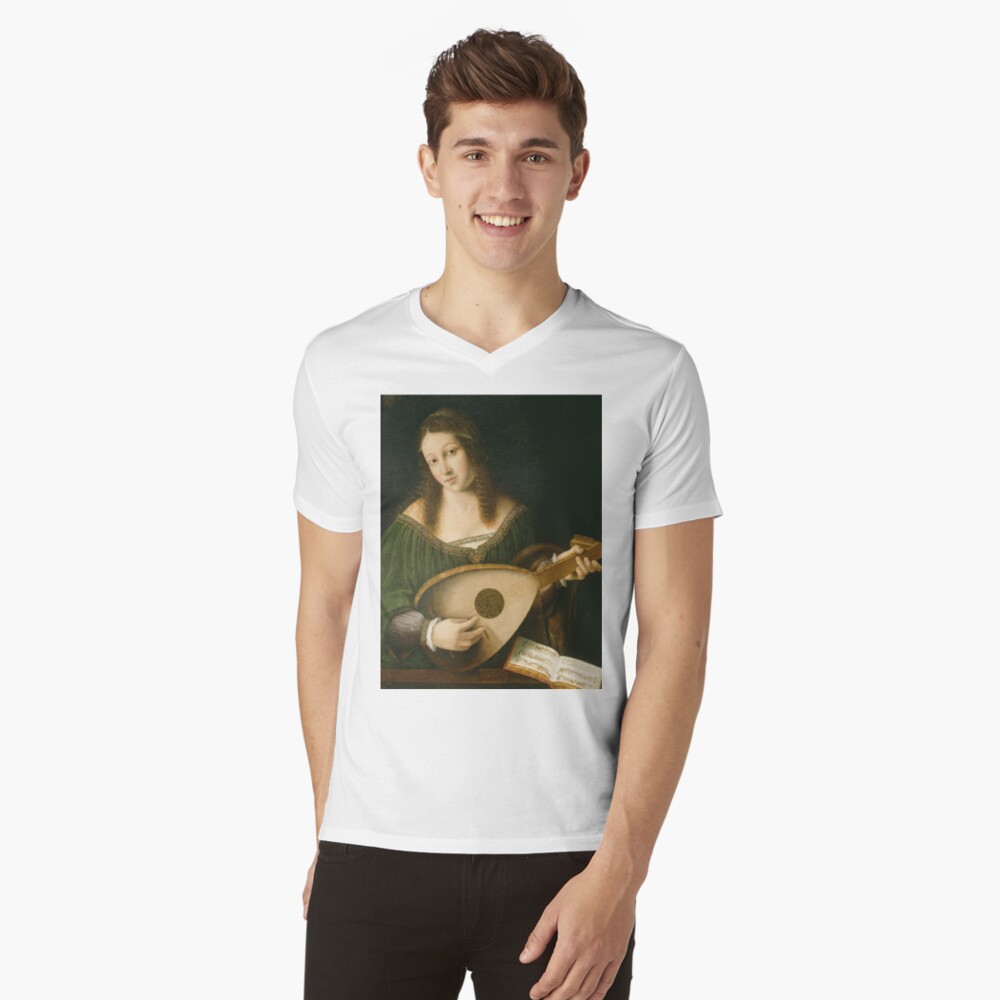Item preview, V-Neck T-Shirt designed and sold by artcenter.