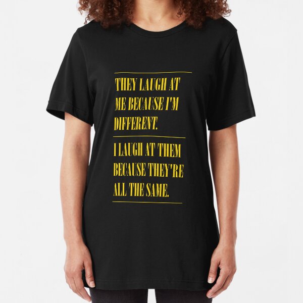 Different / All The Same Slim Fit T-Shirt