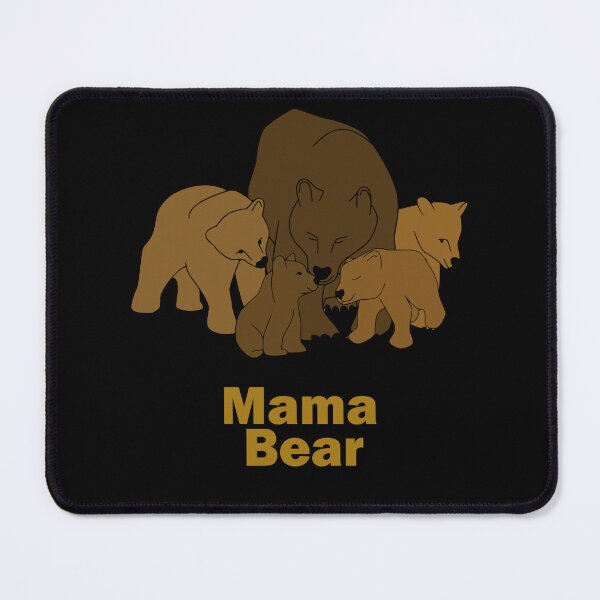Item preview, Mama Bear Four Cubs  designed and sold by MyThingNow.