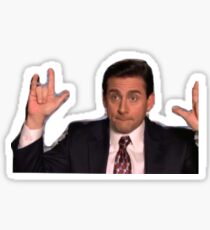 Michael scott Sticker
