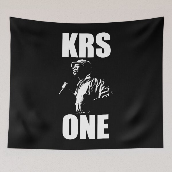 Item preview, KRS-ONE - White Stencil Essential designed and sold by EmileeAmador.