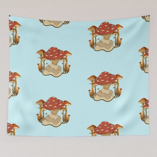 Item preview, Vintage merry mushroom - vintage mushroom designed and sold by Hoetoons.