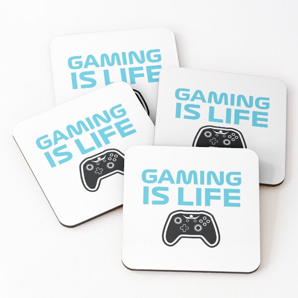 Item preview, gaming is life designed and sold by DesignCaption.