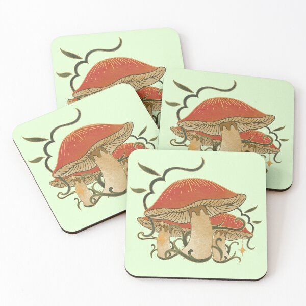 Item preview, Vintage merry mushroom - vintage mushroom designed and sold by Hoetoons.