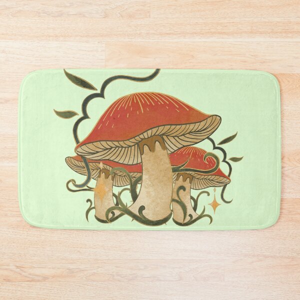 Item preview, Vintage merry mushroom - vintage mushroom designed and sold by Hoetoons.