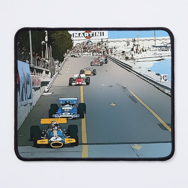 Item preview, Formula One Racing at Monaco Poster – Classic F1 Monaco GP designed and sold by Road To Track.