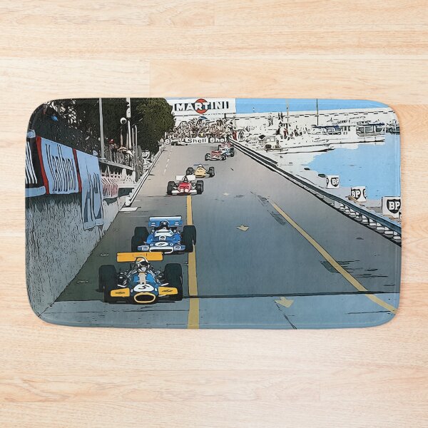 Item preview, Formula One Racing at Monaco Poster – Classic F1 Monaco GP designed and sold by Road To Track.