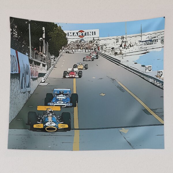 Item preview, Formula One Racing at Monaco Poster – Classic F1 Monaco GP designed and sold by Road To Track.