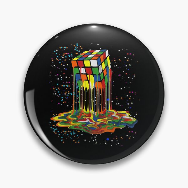 Item preview, awesome graphic melting rubik rubix rubics cube designed and sold by NicoleIdelisa.