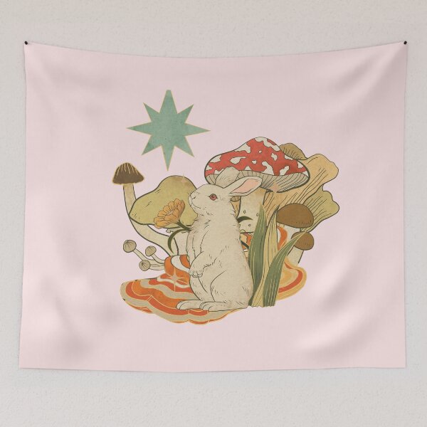 Item preview, Vintage merry mushroom - vintage mushroom designed and sold by Hoetoons.